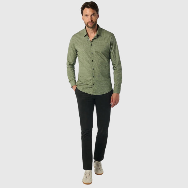 25430823-052 No Excess Shirt Stretch Allover Printed