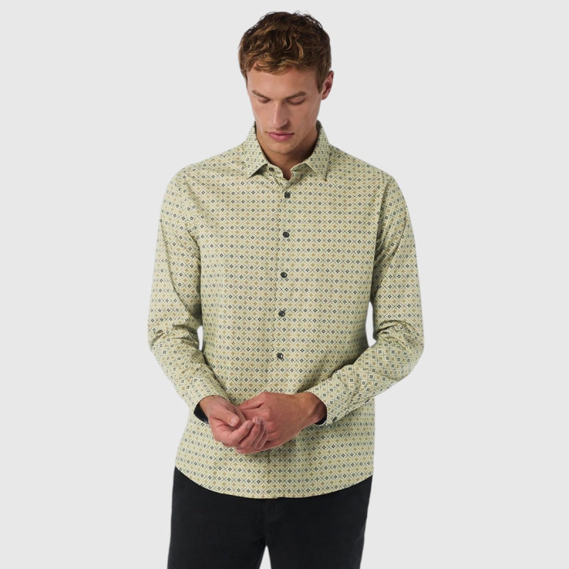 25450732-049 No Excess Stylish Shirt with All-Over Pattern