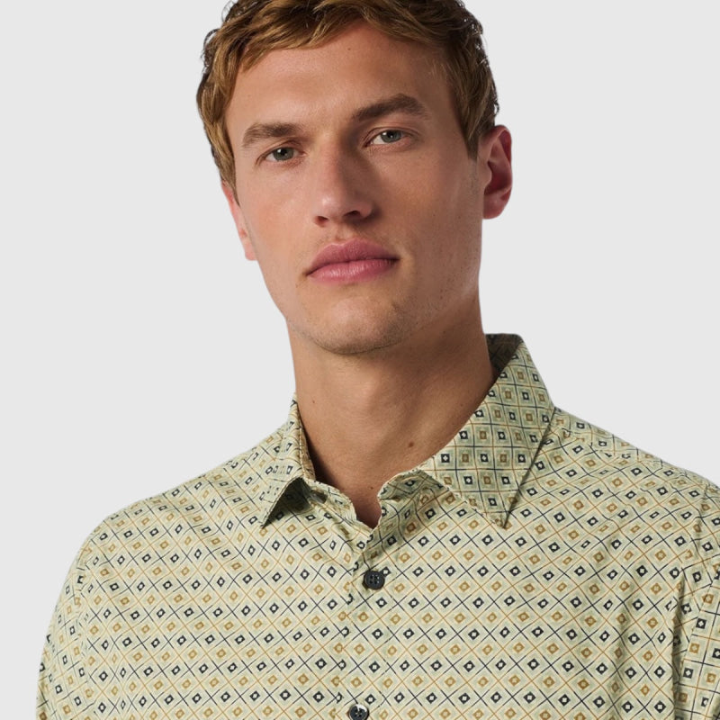 25450732-049 No Excess Stylish Shirt with All-Over Pattern