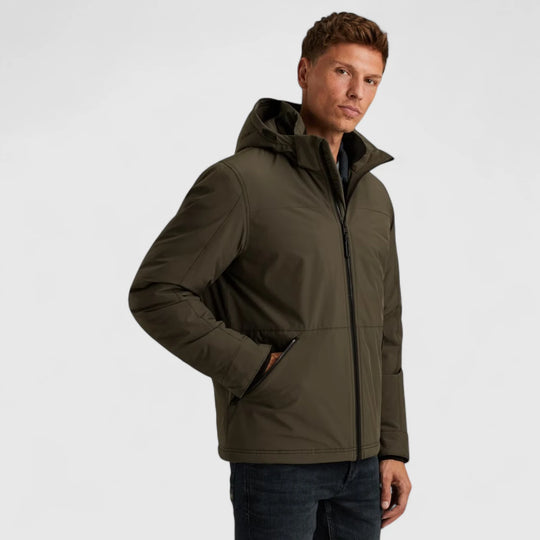 CJA2508143-8039 Cast Iron Jacket SUPERBOL Softshell Beluga / Groen