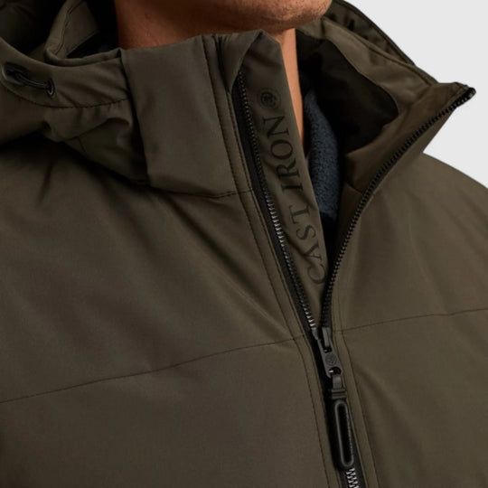 CJA2508143-8039 Cast Iron Jacket SUPERBOL Softshell Beluga / Groen