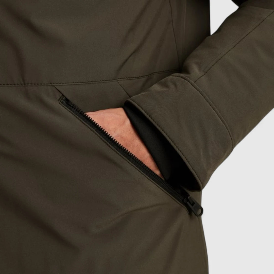 CJA2508143-8039 Cast Iron Jacket SUPERBOL Softshell Beluga / Groen