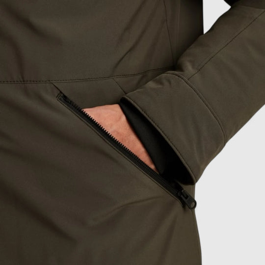 CJA2508143-8039 Cast Iron Jacket SUPERBOL Softshell Beluga / Groen