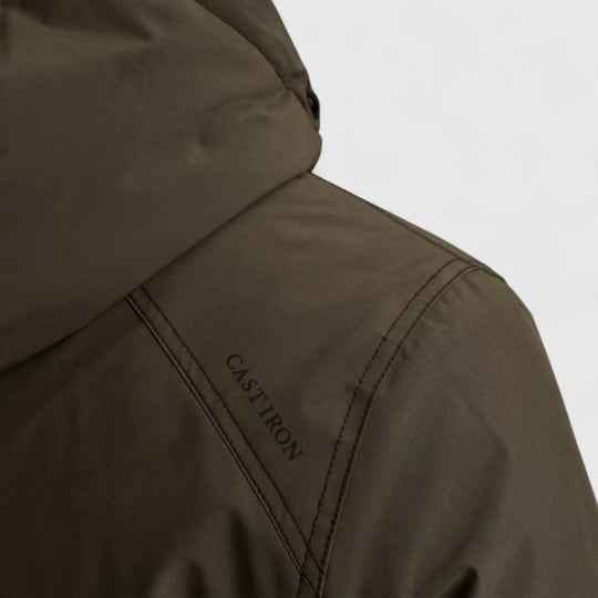 CJA2508143-8039 Cast Iron Jacket SUPERBOL Softshell Beluga / Groen