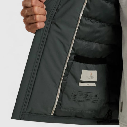 CJA2508143-9076 Cast Iron Jacket SUPERBOL Softshell Dark Slate / Groen