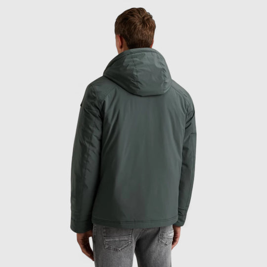 CJA2508143-9076 Cast Iron Jacket SUPERBOL Softshell Dark Slate / Groen