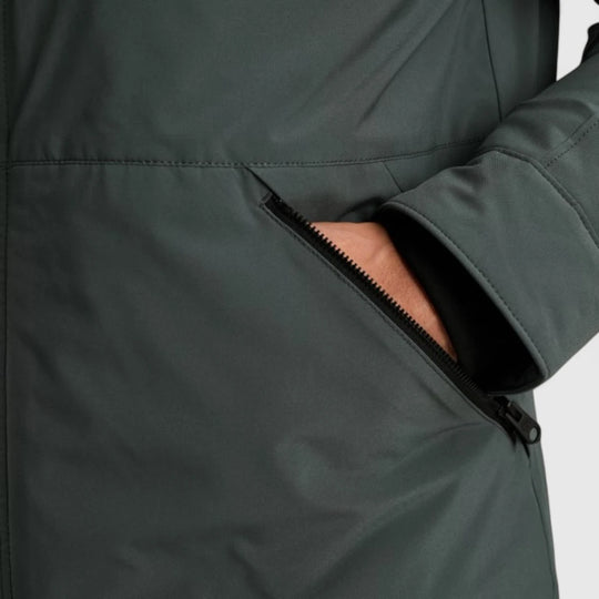 CJA2508143-9076 Cast Iron Jacket SUPERBOL Softshell Dark Slate / Groen