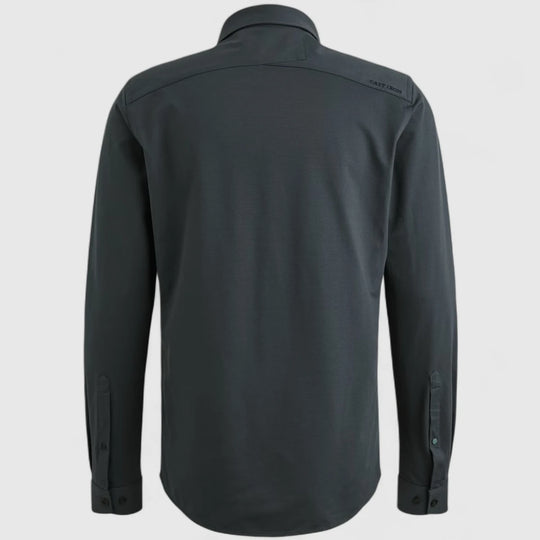 CSI00940-5442 Cast iron Shirt Twill Jersey 2 Tone Sea Storm / Blauw