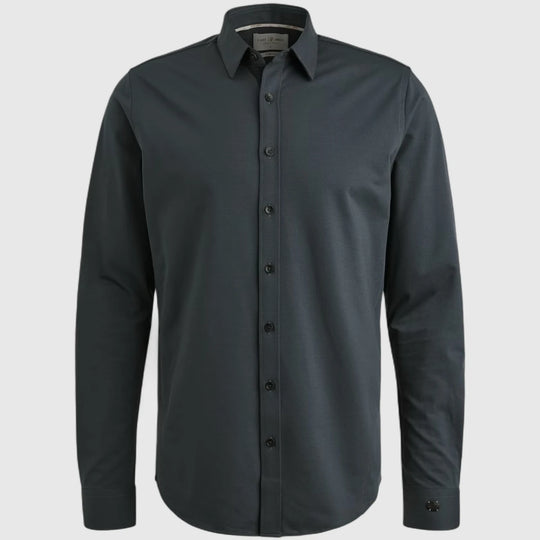 CSI00940-5442 Cast iron Shirt Twill Jersey 2 Tone Sea Storm / Blauw