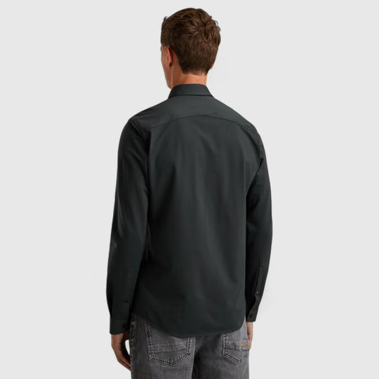 CSI00940-5442 Cast iron Shirt Twill Jersey 2 Tone Sea Storm / Blauw