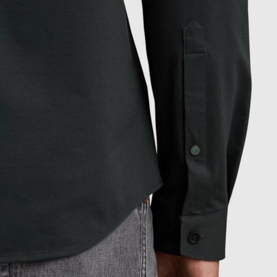 CSI00940-5442 Cast iron Shirt Twill Jersey 2 Tone Sea Storm / Blauw