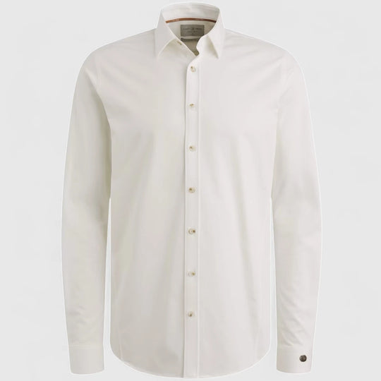 CSI00940-7002 Cast iron Shirt Twill Jersey 2 Tone Snow White