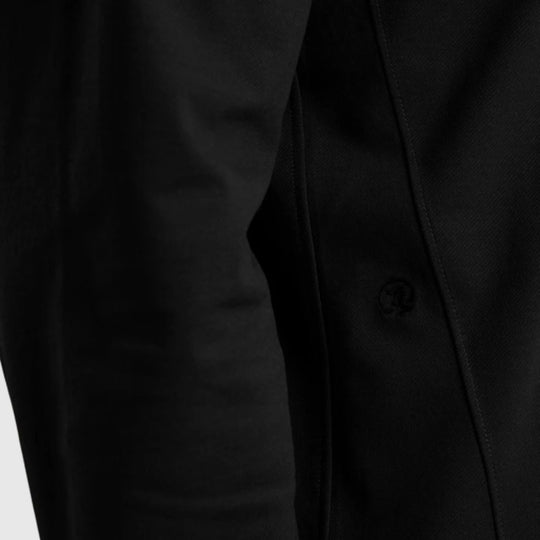 CSI00940-999 Cast iron Shirt Twill Jersey 2 Tone Black / Zwart