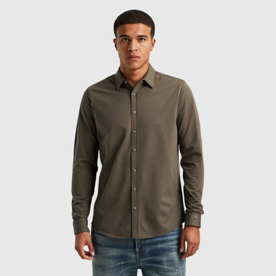 CSI2410250-8027 Cast iron Long Sleeve Shirt Twill Jersey 2 Tone