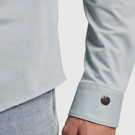 CSI2503226-5303 Cast iron Shirt Twill Jersey 2 Tone Plein Air/Light Blue