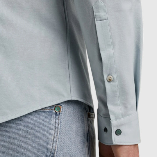 CSI2503226-5303 Cast iron Shirt Twill Jersey 2 Tone Plein Air/Light Blue