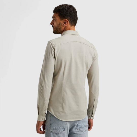 CSI2503226-7014 Cast iron Shirt Twill Jersey 2 Tone Silver Birch