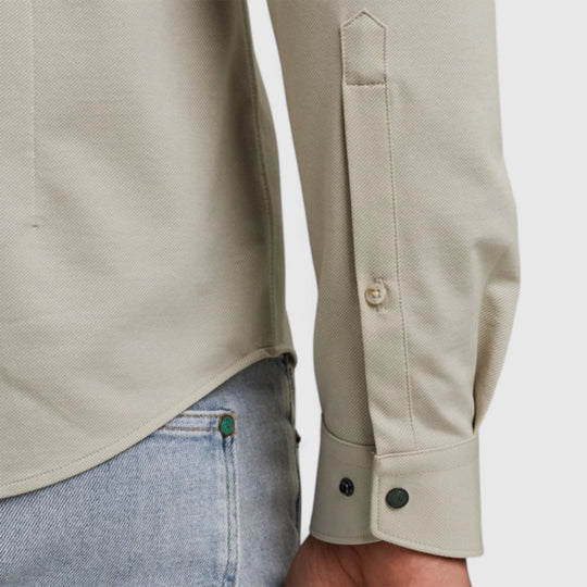 CSI2503226-7014 Cast iron Shirt Twill Jersey 2 Tone Silver Birch