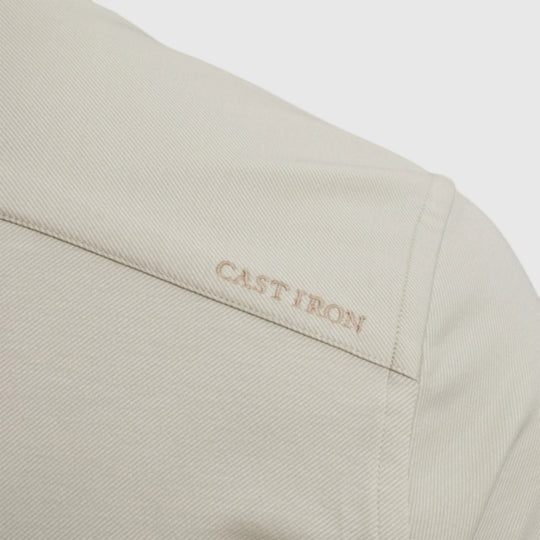 CSI2503226-7014 Cast iron Shirt Twill Jersey 2 Tone Silver Birch