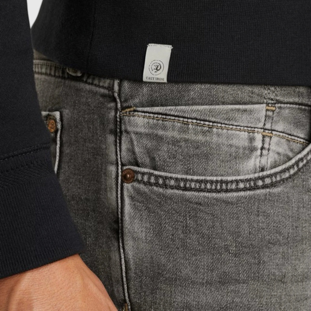 CTR390-MCG Cast Iron Riser Slim Medium Coal Grey