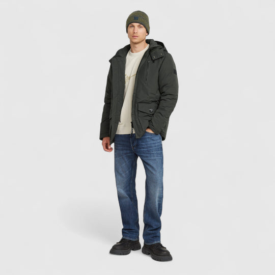 D26403-D908-995 G-Star Jack Padded VODAN Asfalt / Grijs