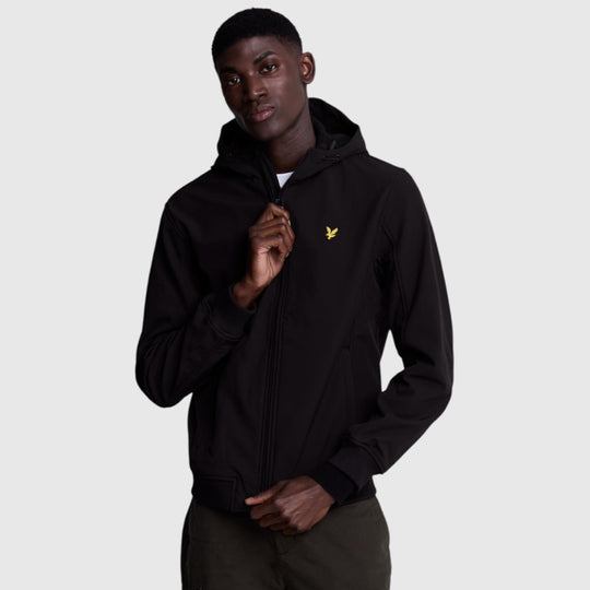 JK2110V-Z865 Lyle & Scott Fleece Back Softshell Jacket