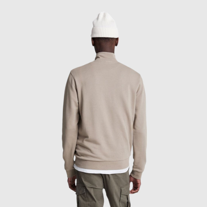 KN2112VC-W870 Lyle & Scott Cotton Merino 1/4 Zip Jumper