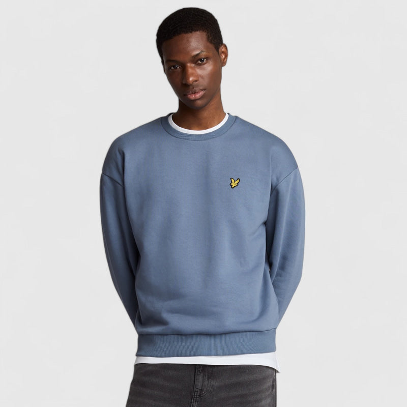 ML2128V-Z263 Lyle & Scott Oversized Crew Neck Sweatshirt