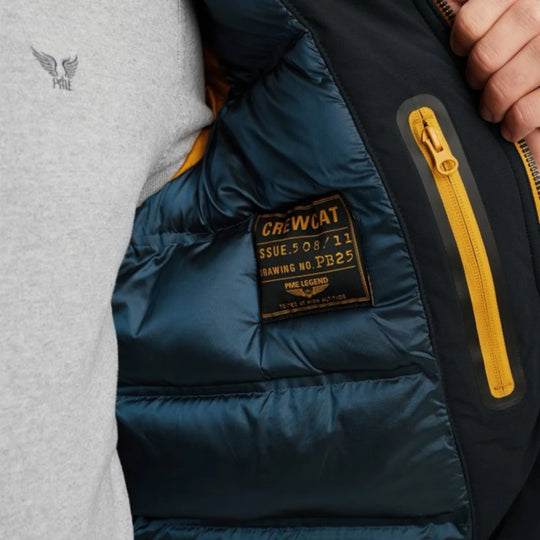 PJA2508111-5281 PME Legend CREWCAT Jacket Salute / Donkerblauw