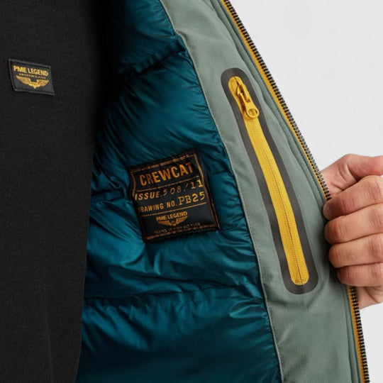 PJA2508111-6024 PME Legend CREWCAT Jacket Balsam Green / Groen