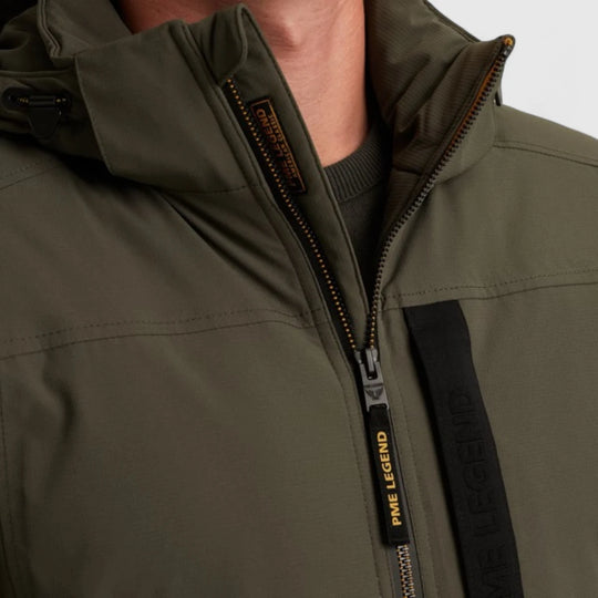 PJA2508111-8039 PME Legend CREWCAT Jacket Beluga / Groen