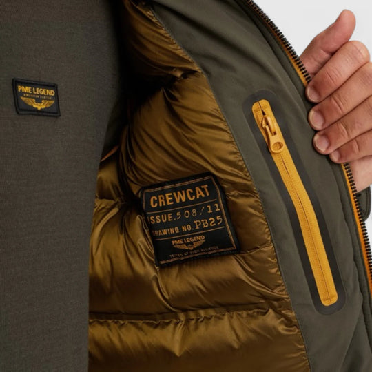 PJA2508111-8039 PME Legend CREWCAT Jacket Beluga / Groen