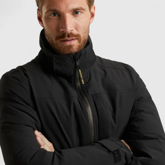 PJA2508111-9067 PME Legend CREWCAT Jacket Jet Black / Zwart