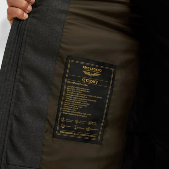 PJA2508116-9134 PME Legend YETCRAFT Jacket Antraciet