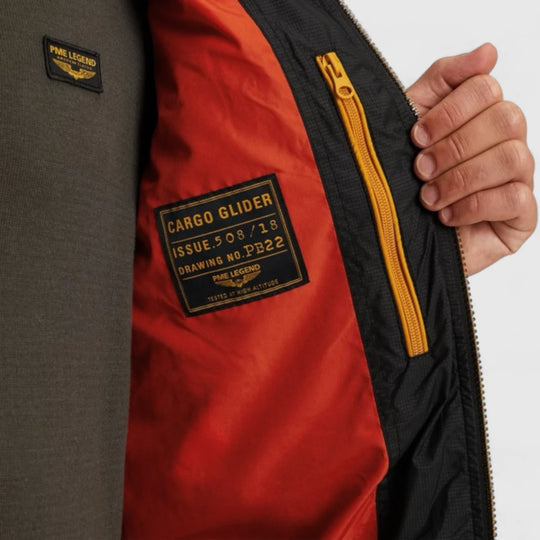 PJA2508118-9067 PME Legend CARGO GLIDER Jacket Jet Black / Zwart