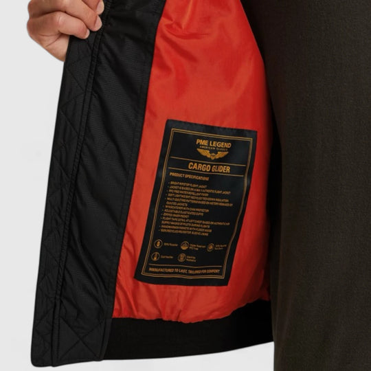 PJA2508118-9067 PME Legend CARGO GLIDER Jacket Jet Black / Zwart