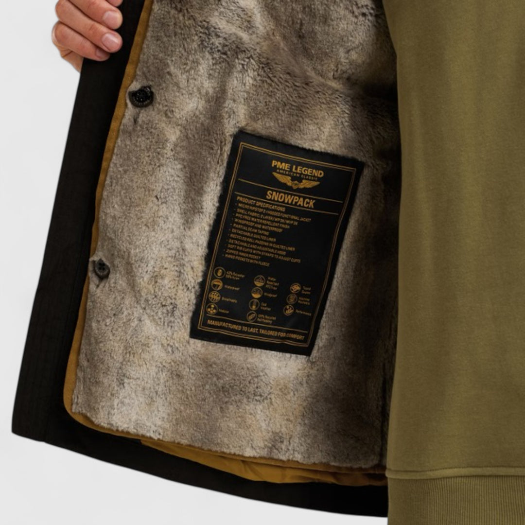 PJA2509109-999 PME Legend SNOWPACK Jacket Black / Zwart