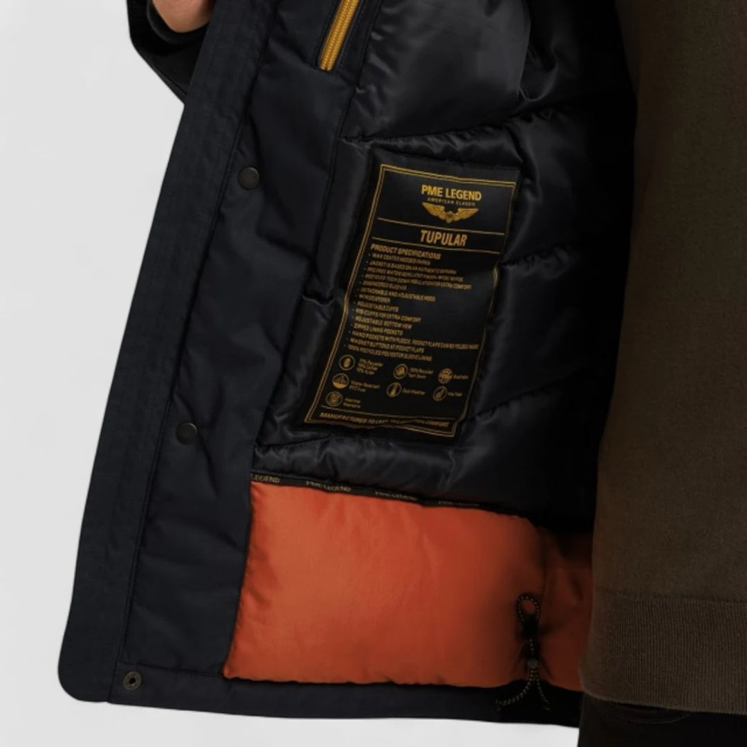 PJA2509137-5281 PME Legend TUPULAR Jacket Salute / Donkerblauw