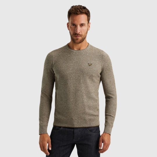 Pme Legend Round Neck Cotton Mouline M Truien
