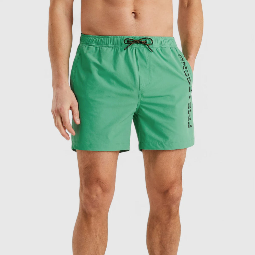 PSH2504671-6236 PME Legend Swimshorts Solid Logo Winter Green