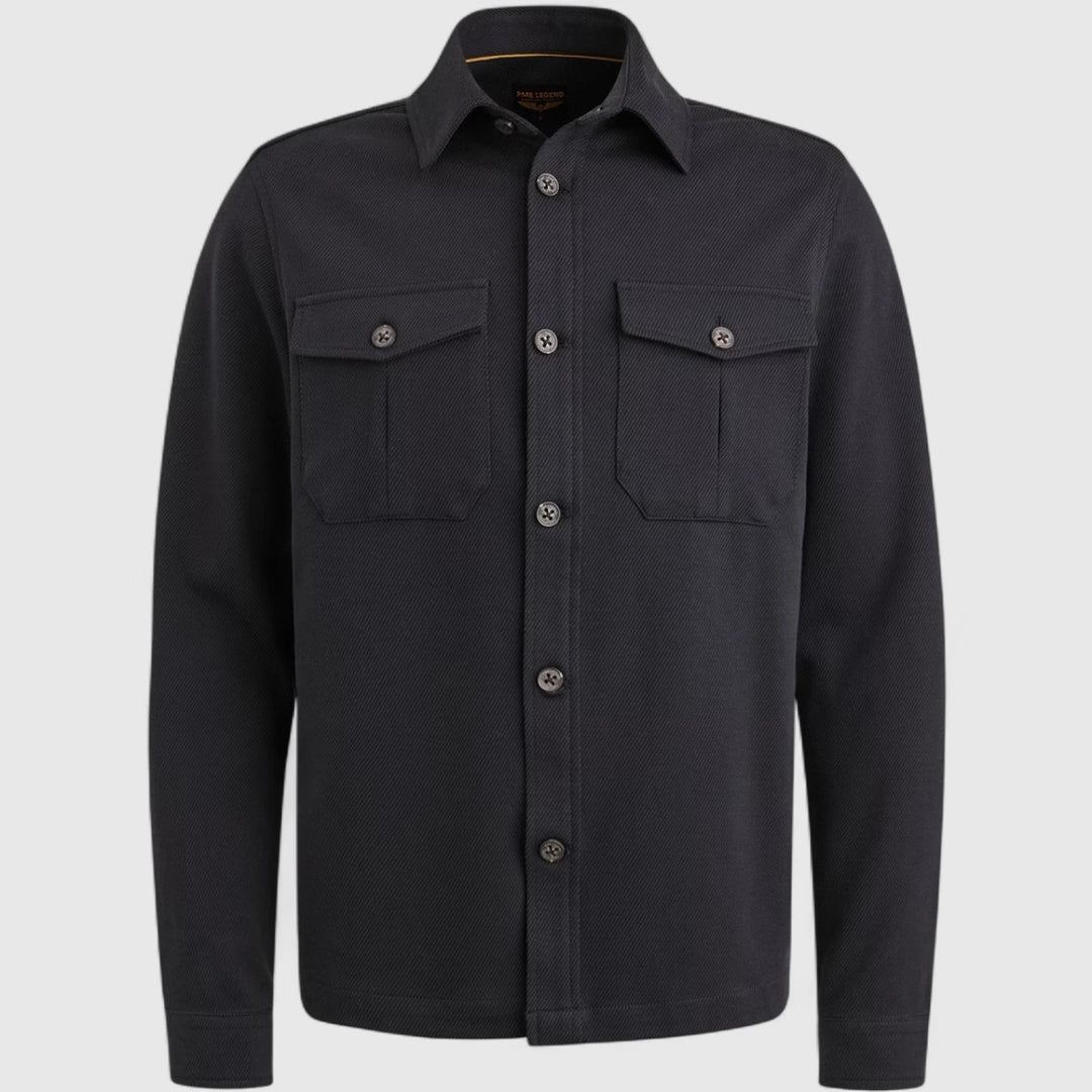 PSI2508231-5109 PME Legend Overshirt Comfort Heavy Twill Blue Graphite