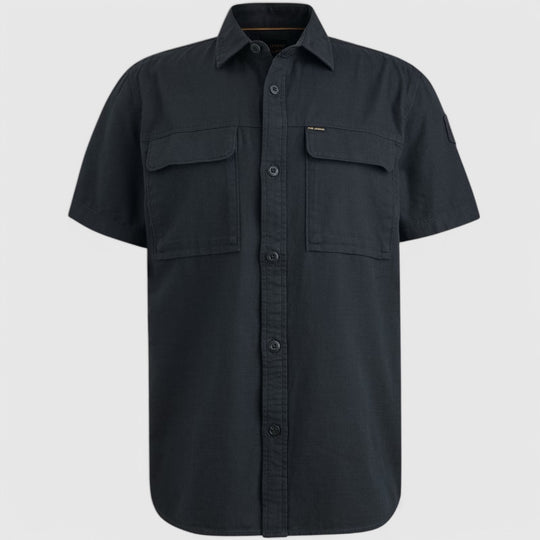 PSIS2503242-5281 PME Legend Shirt Slub Cotton Salute/Navy