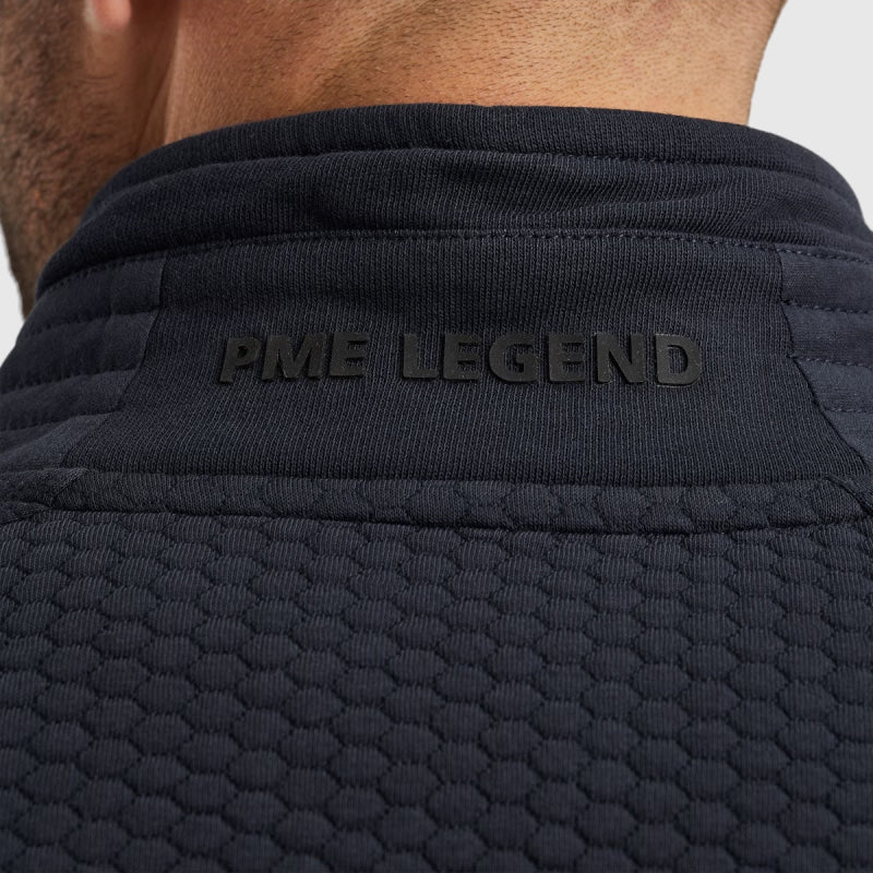 psw2402410-5281 zip jacket jacquard interlock sweat pme legend vest crop6
