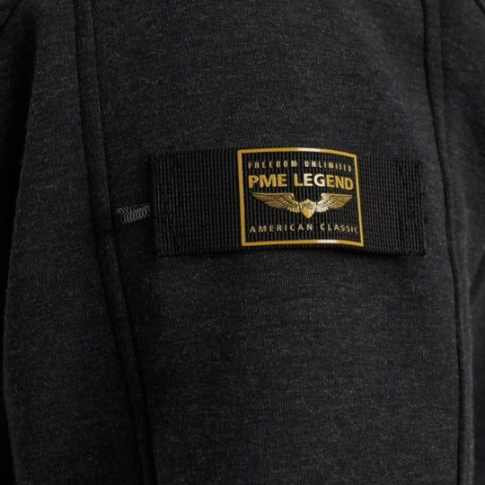 PSW2508437-5281 PME Legend Sweater Zip Jacket Interlock Salute / Donker blauw