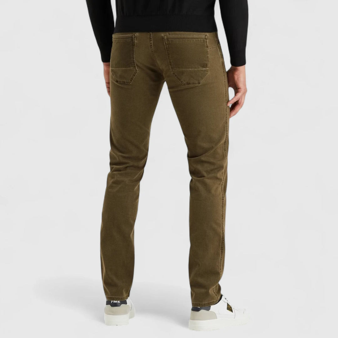 PTR2508628-6417 PME Legend NightFlight Jeans Structured Green