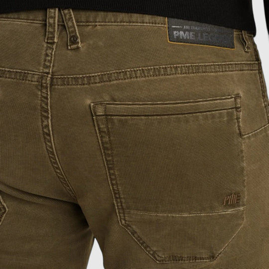 PTR2508628-6417 PME Legend NightFlight Jeans Structured Green