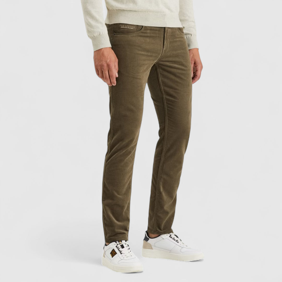 PTR2510640-6444 PME Legend NightFlight Jeans Structure Soft Touch Brown