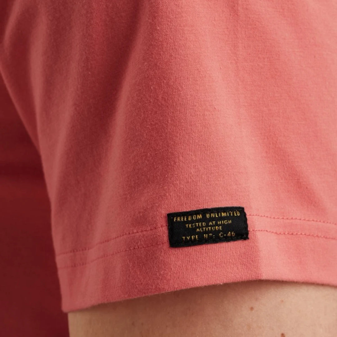 PTSS2504584-3067 PME Legend Round Neck Cotton Elastane Jersey Porcelain Rose