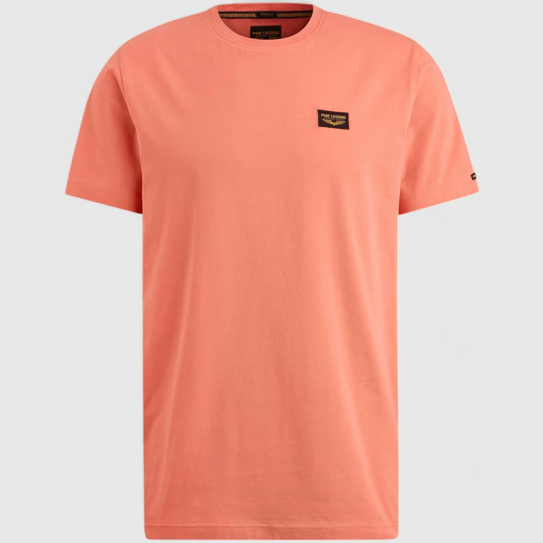 PTSS2504599-3067 PME Legend Short Sleeve Round Neck Guyver T-Shirt Porcelain Rose