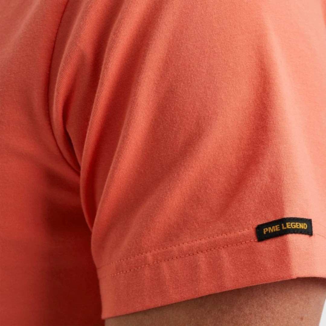 PTSS2504599-3067 PME Legend Short Sleeve Round Neck Guyver T-Shirt Porcelain Rose